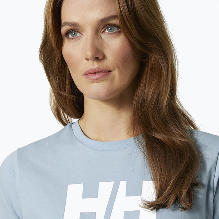 Γυναικείο trekking T-shirt Helly Hansen HH Logo μπλε 34112_582 3