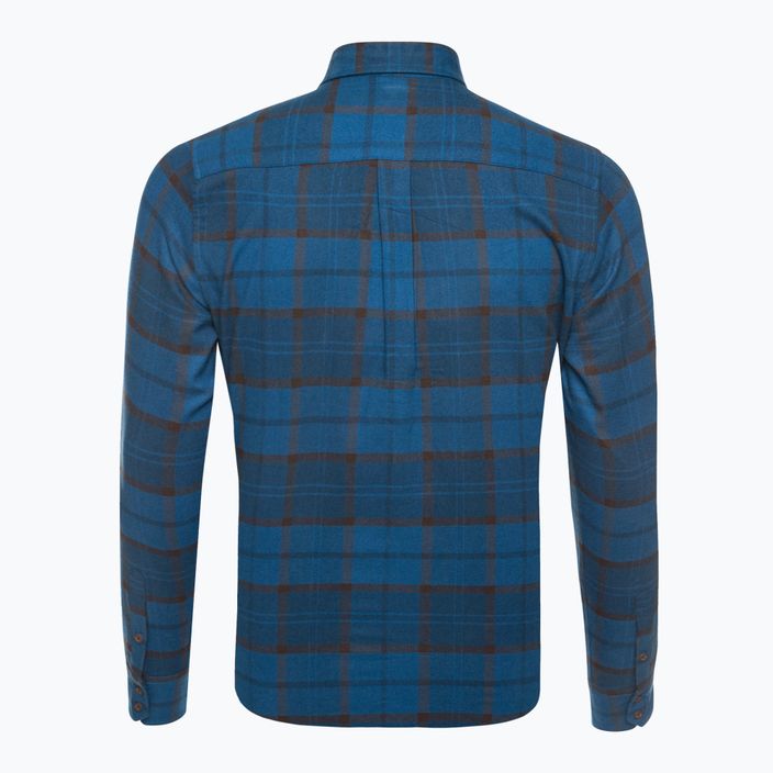 Helly Hansen ανδρικό πουκάμισο Lokka Organic Flannel LS μπλε/μαύρο 62731_755 6