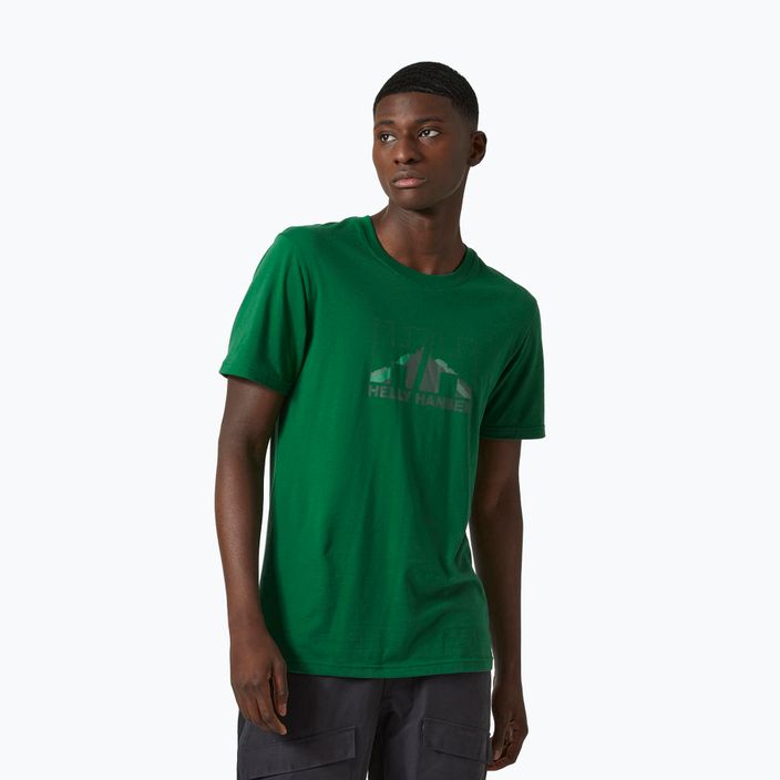 Helly Hansen Nord Graphic ανδρικό πουκάμισο trekking πράσινο 62978_486