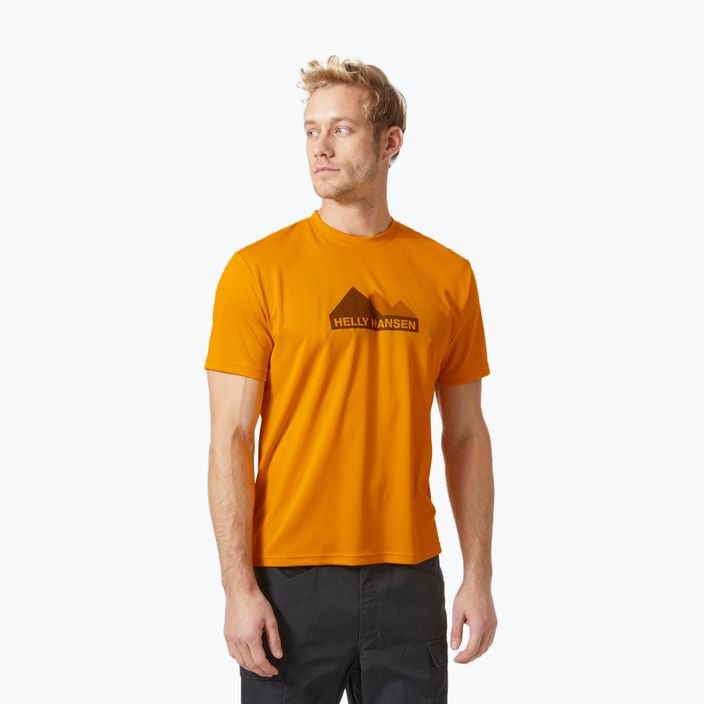 Ανδρικό Helly Hansen HH Tech Graphic trekking πουκάμισο κίτρινο 63088_328