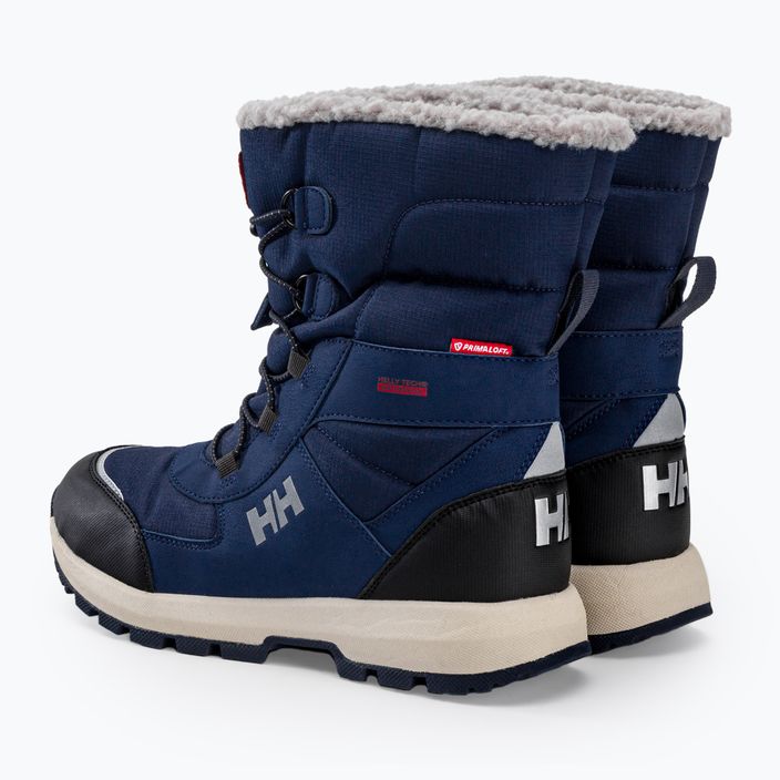 Παιδικές χειμερινές μπότες πεζοπορίας Helly Hansen Jk Silverton Boot Ht navy blue 11759_584 3