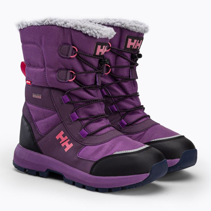 Παιδικές χειμερινές μπότες πεζοπορίας Helly Hansen Jk Silverton Boot Ht μοβ 11759_678 5