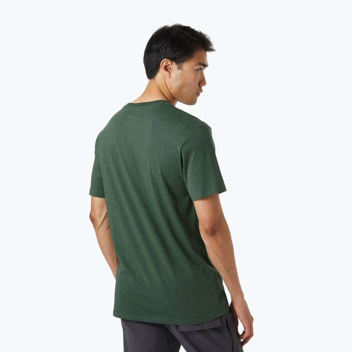 Helly Hansen Nord Graphic ανδρικό πουκάμισο trekking πράσινο 62978_476 2