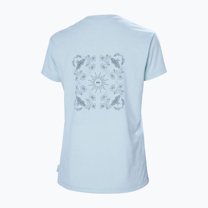 Γυναικείο t-shirt για trekking Helly Hansen Skog Recycled Graphic μπλε 63083_513 6