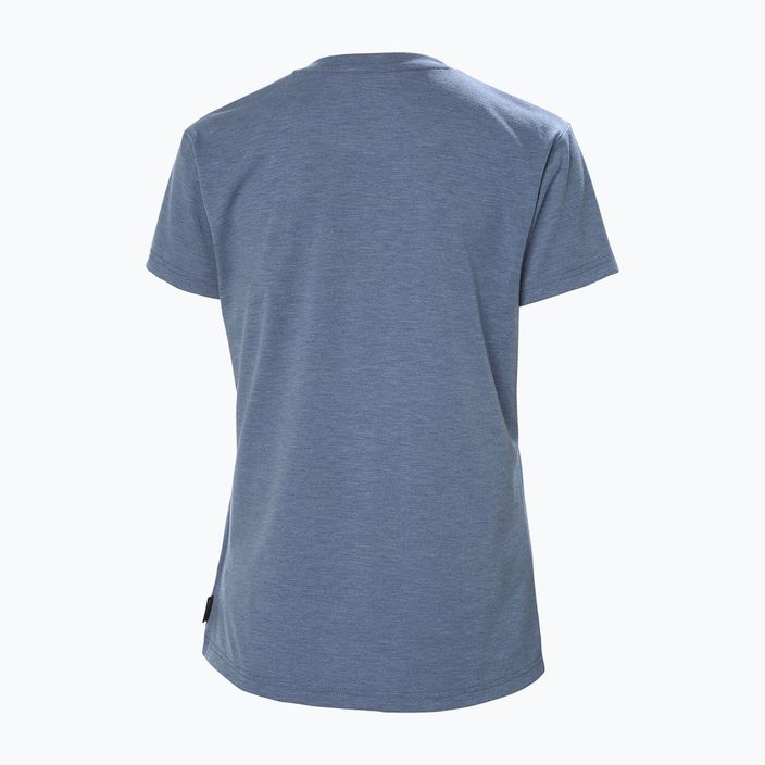 Γυναικείο t-shirt για trekking Helly Hansen Skog Recycled Graphic μπλε 63083_585 6