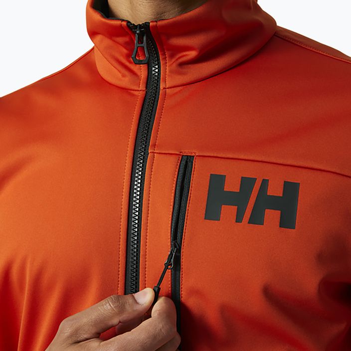 Helly Hansen ανδρική ανδρική φούτερ παντελόνι ιστιοπλοΐας HP Windproof Fleece πορτοκαλί 34288_300 4