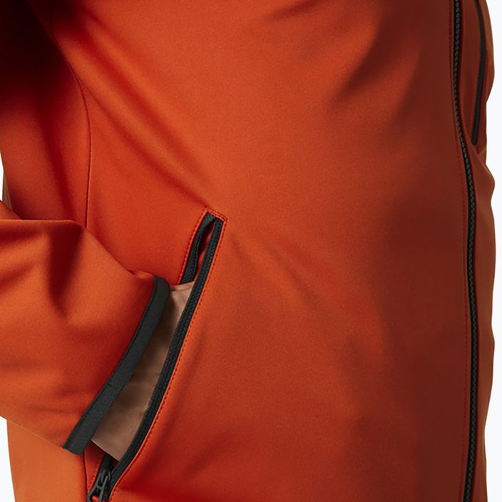 Helly Hansen ανδρική ανδρική φούτερ παντελόνι ιστιοπλοΐας HP Windproof Fleece πορτοκαλί 34288_300 5