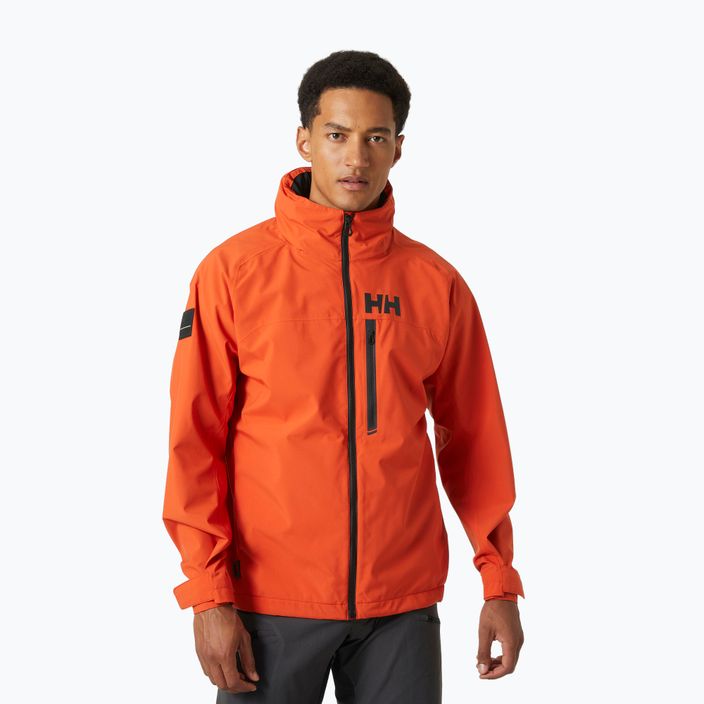 Ανδρικό μπουφάν ιστιοπλοΐας Helly Hansen HP Racing Hooded patrol πορτοκαλί