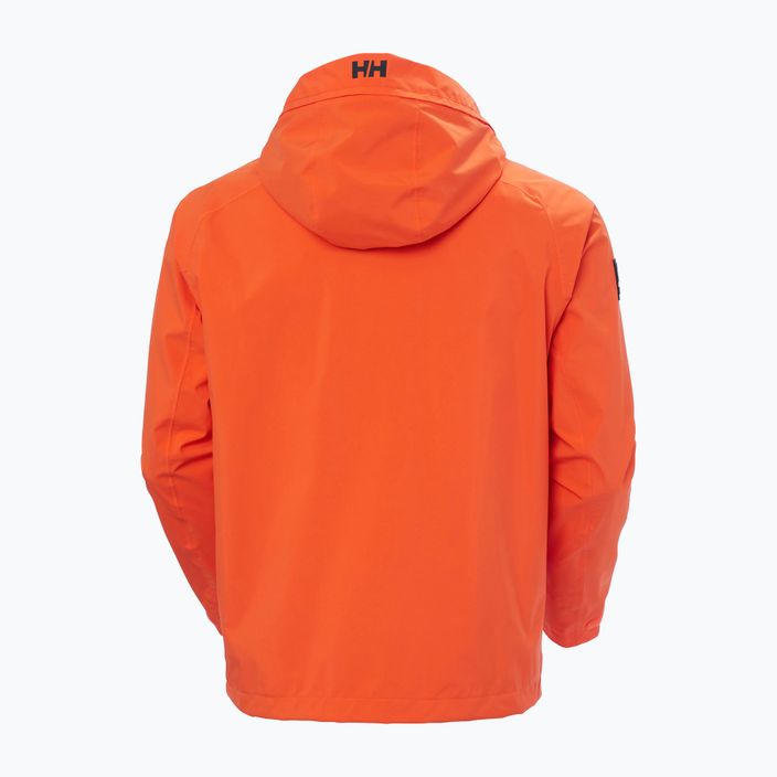 Ανδρικό μπουφάν ιστιοπλοΐας Helly Hansen HP Racing Hooded patrol πορτοκαλί 8