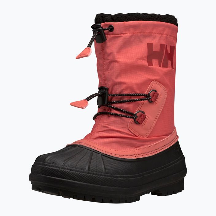 Helly Hansen JK Varanger Μονωμένες παιδικές μπότες χιονιού ηλιοβασίλεμα ροζ 7