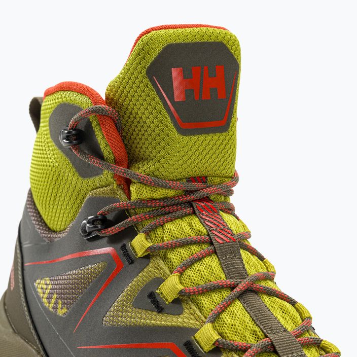 Helly Hansen Cascade Mid HT ανδρικές μπότες πεζοπορίας neon moss/utility green 10