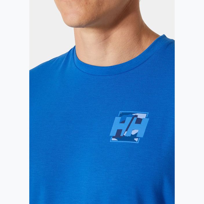 Ανδρικό t-shirt Helly Hansen Skog Recycled Graphic cobalt 2.0 3