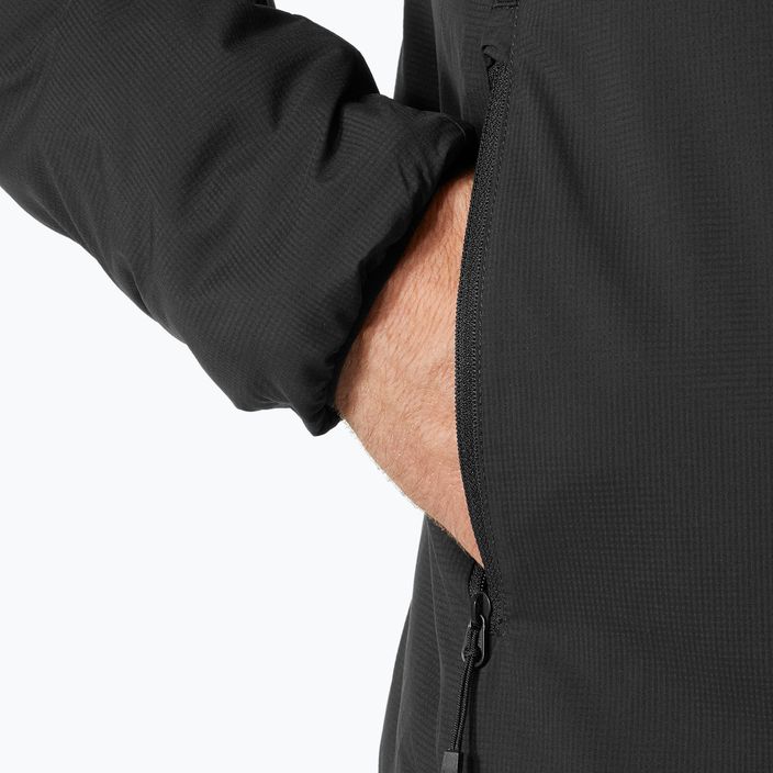 Ανδρικό Helly Hansen Verglas Hooded Insulator down jacket μαύρο 5