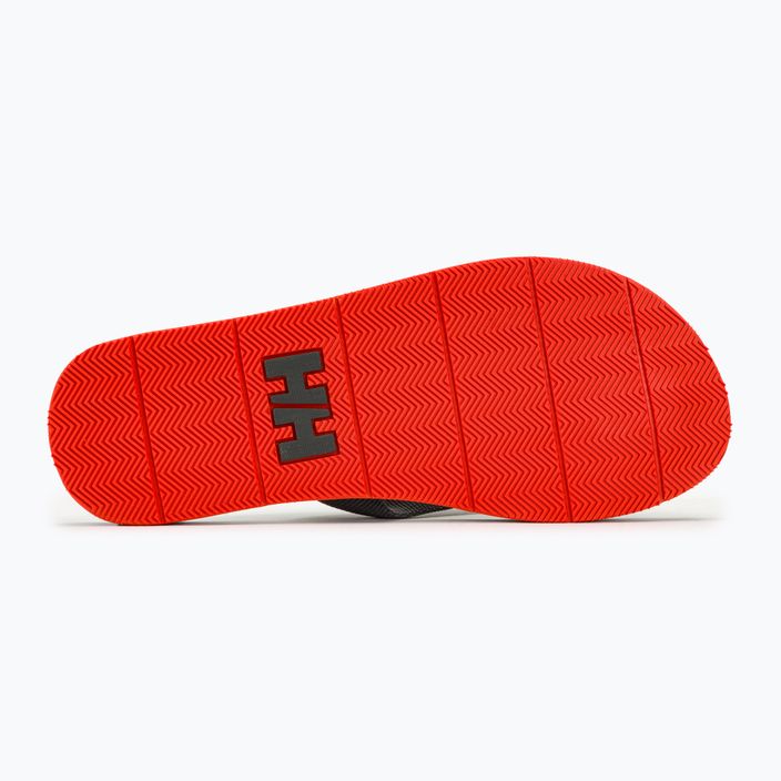 Ανδρικά σανδάλια Helly Hansen Logo 2 ebony/cherry tomato σαγιονάρες 4