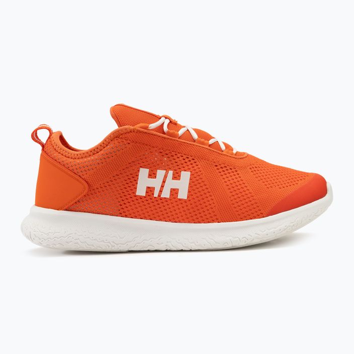 Ανδρικά παπούτσια ιστιοπλοΐας Helly Hansen Supalight Medley flame/white 2