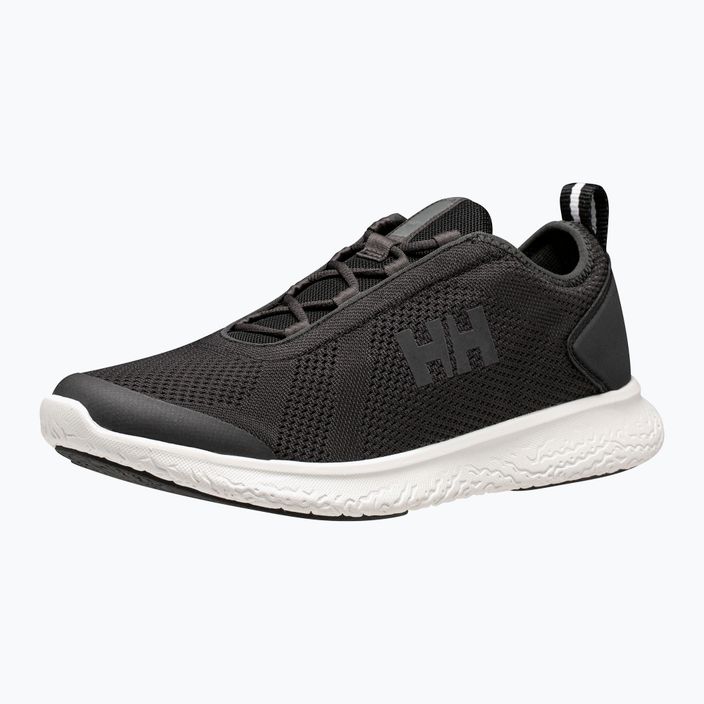 Ανδρικά παπούτσια ιστιοπλοΐας Helly Hansen Supalight Medley black/off white 8