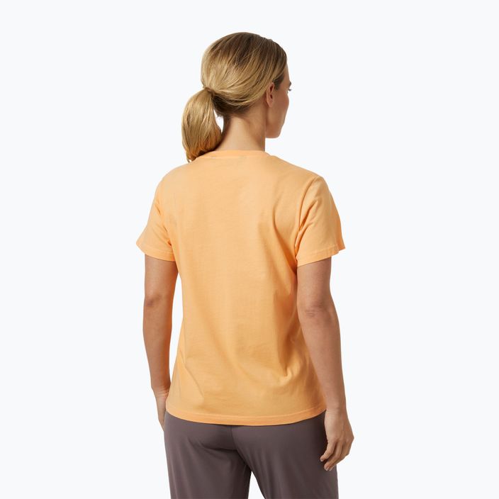 Helly Hansen γυναικείο t-shirt Logo 2.0 miami peach 2