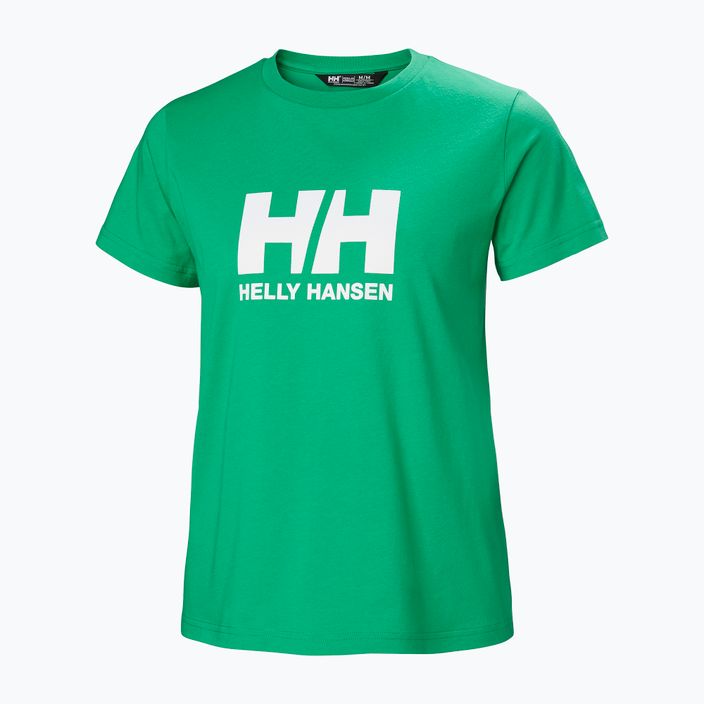 Helly Hansen γυναικείο t-shirt Logo 2.0 φωτεινό πράσινο 4