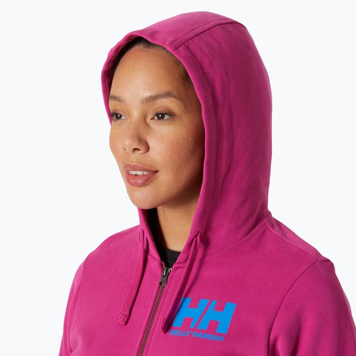 Γυναικείο Helly Hansen HH Logo Full Zip Hoodie 2.0 magenta 2.0 3