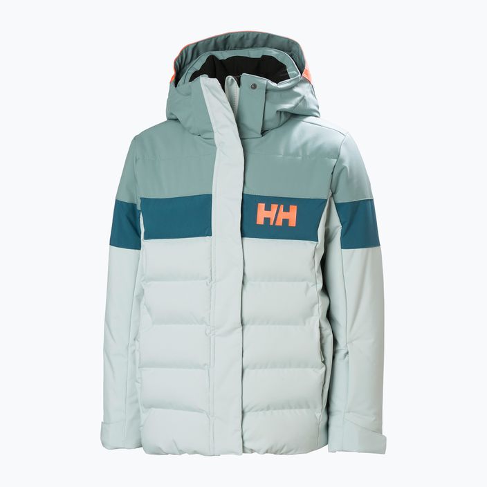 Παιδικό μπουφάν για σκι Helly Hansen Diamond green mist 8