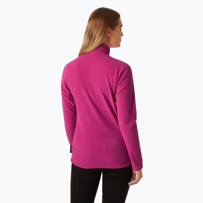 Γυναικείο φούτερ πεζοπορίας Helly Hansen Daybreaker 1/2 Zip magenta 2.0 2