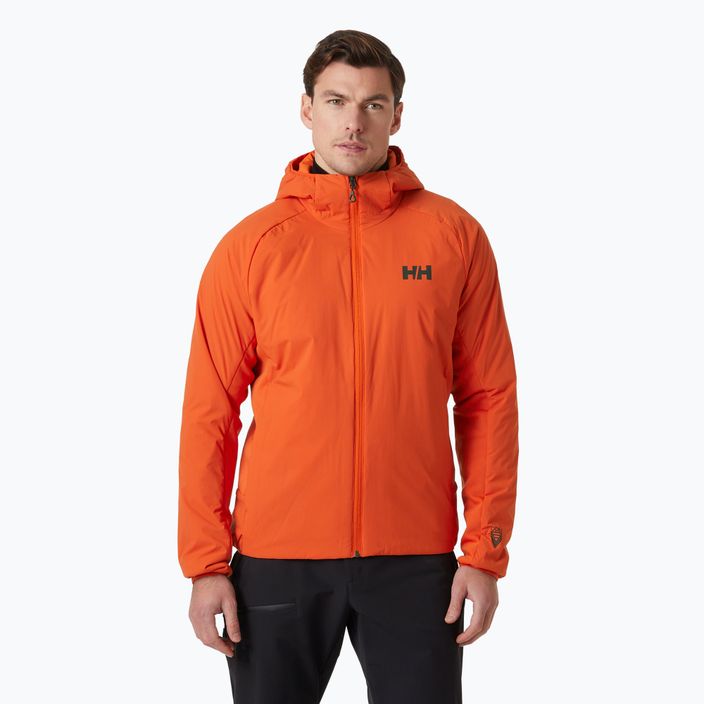 Ανδρικό υβριδικό μπουφάν Helly Hansen Odin Lt Stretch Hood Ins 2.0 patrol orange