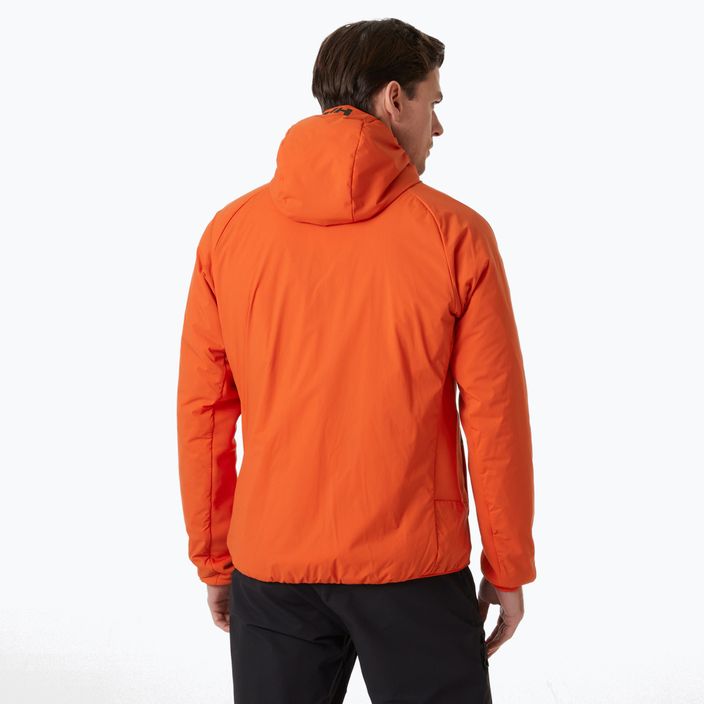 Ανδρικό υβριδικό μπουφάν Helly Hansen Odin Lt Stretch Hood Ins 2.0 patrol orange 2