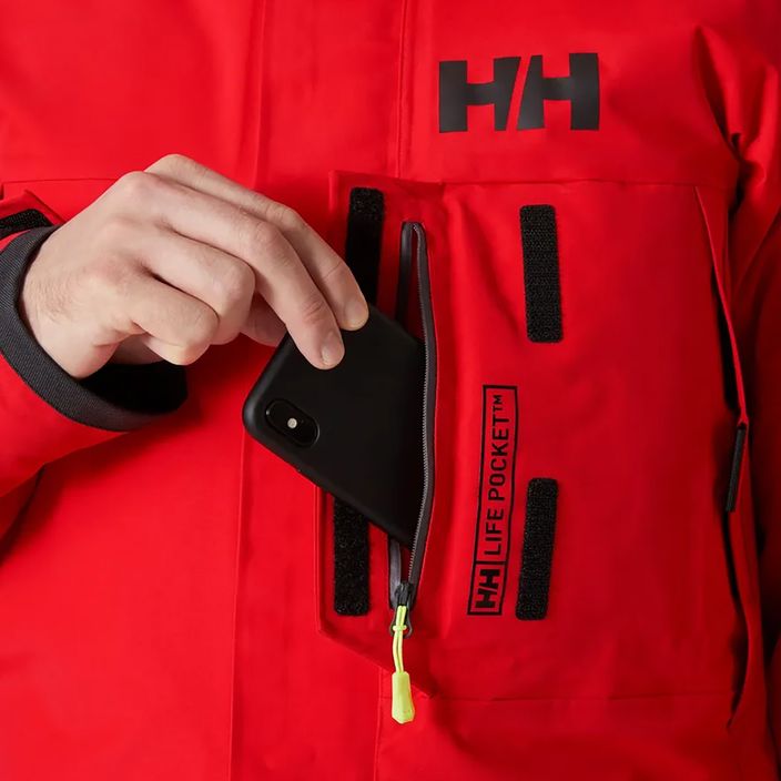 Helly Hansen Arctic Ocean 3in1 Parka μπουφάν ιστιοπλοΐας συναγερμός κόκκινο 9