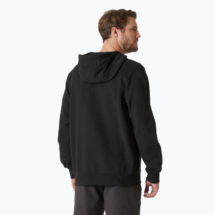 Ανδρικό Helly Hansen HH Logo Hoodie 2.0 μαύρο 2