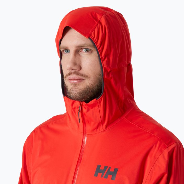 Ανδρικό Helly Hansen Momentum 3L Stretch alert κόκκινο μπουφάν βροχής 3