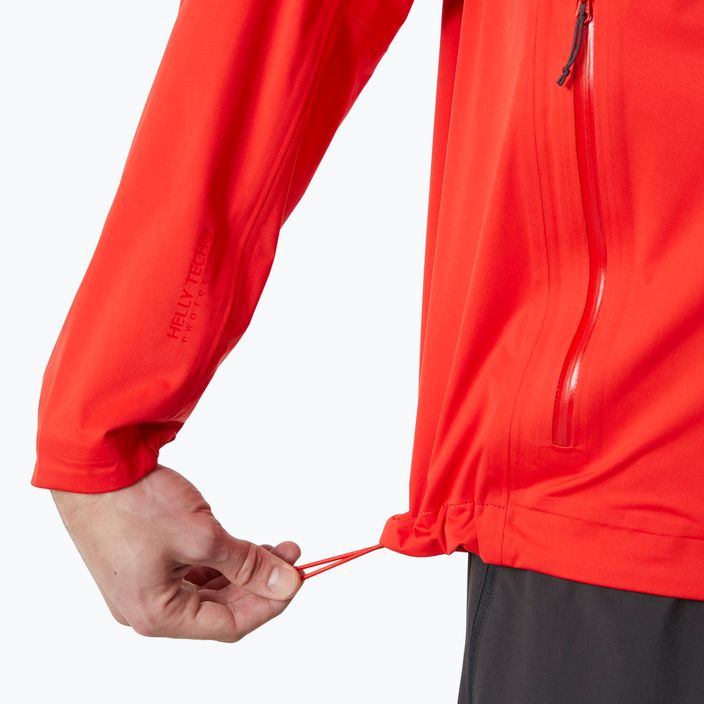 Ανδρικό Helly Hansen Momentum 3L Stretch alert κόκκινο μπουφάν βροχής 4