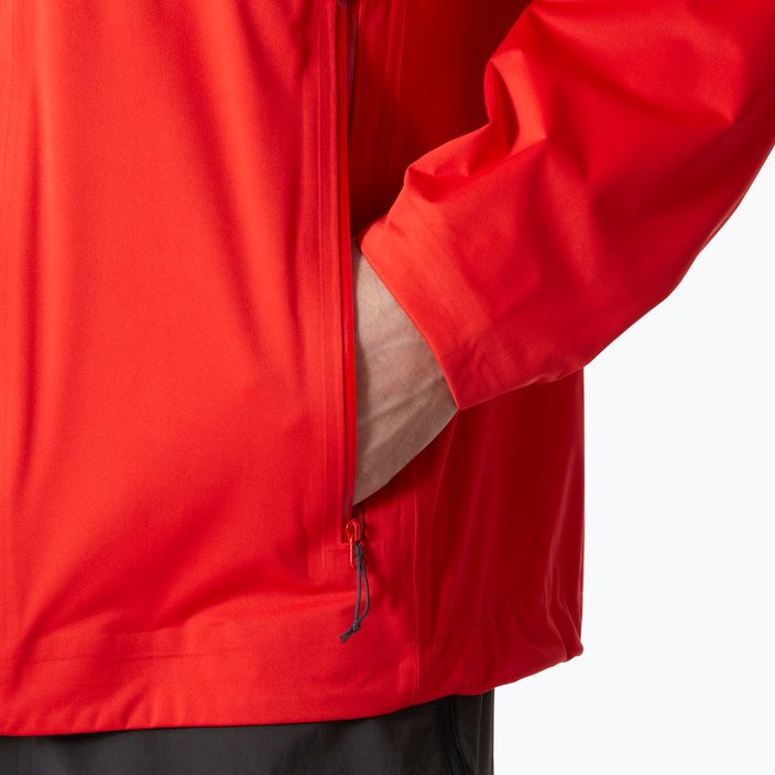 Ανδρικό Helly Hansen Momentum 3L Stretch alert κόκκινο μπουφάν βροχής 5