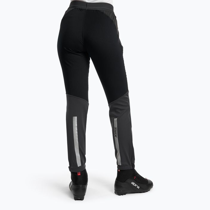 Γυναικείο παντελόνι σκι cross-country Swix Cross μαύρο 22316-12401 3