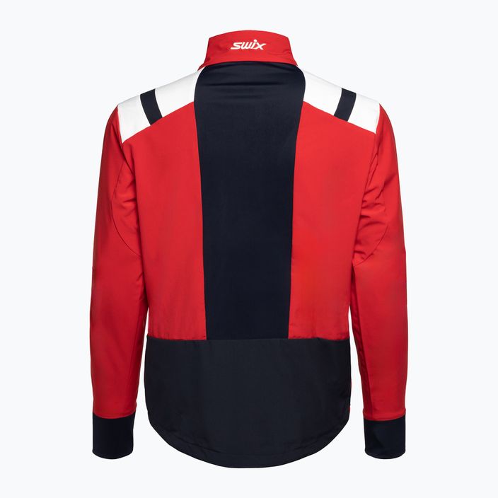 Ανδρικό σακάκι cross-country σκι Swix Infinity κόκκινο 15241-99990 2