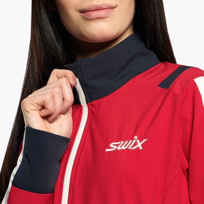 Γυναικείο σακάκι cross-country σκι Swix Infinity κόκκινο 15246-99990 4