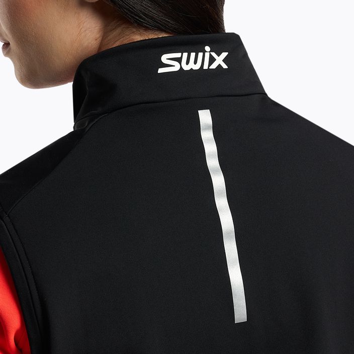Swix Focus Warm γυναικείο γιλέκο σκι μαύρο 11216-10000 5