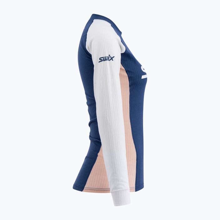 Γυναικείο θερμικό T-shirt Swix Racex Bodyw μπλε και λευκό 40816-75400 2