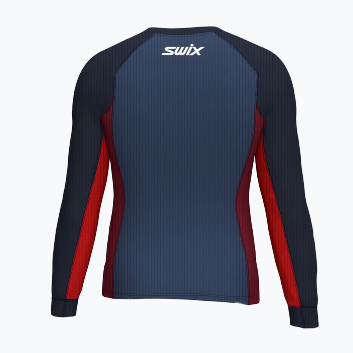 Ανδρικό θερμικό μπλουζάκι Swix Racex Bodyw navy blue and red 40811-75120 2