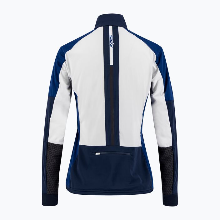 Swix Dynamic γυναικείο σακάκι cross-country σκι λευκό-μπλε 12591-99990 8