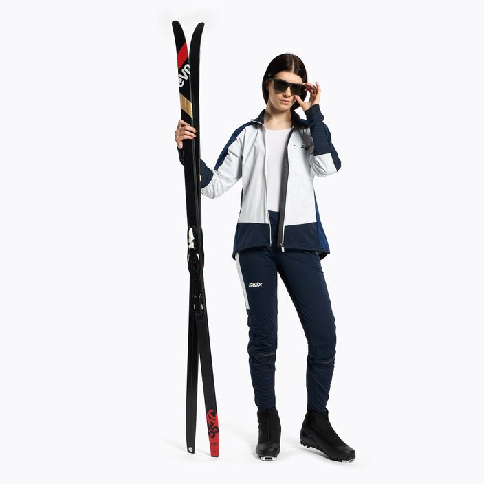 Swix Dynamic γυναικείο σακάκι cross-country σκι λευκό-μπλε 12591-99990 2