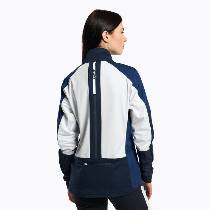 Swix Dynamic γυναικείο σακάκι cross-country σκι λευκό-μπλε 12591-99990 3