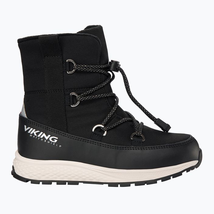 Viking Equip Warm Waterproof SL παιδικές μπότες χιονιού μαύρο 2