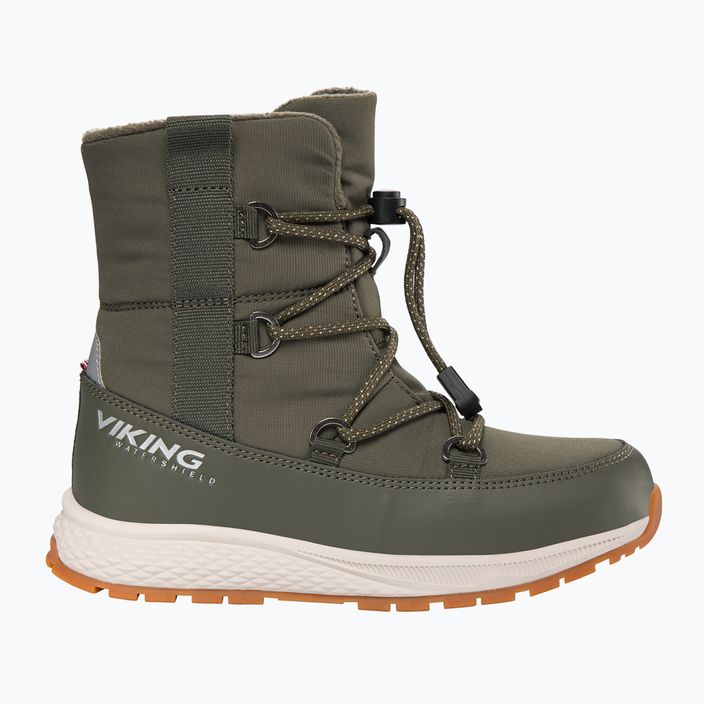 Παιδικές μπότες χιονιού Viking Equip Warm Waterproof SL olive 2