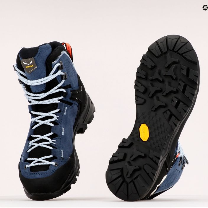 Γυναικείες μπότες πεζοπορίας Salewa MTN Trainer 2 Mid GTX navy blue 00-0000061398 11