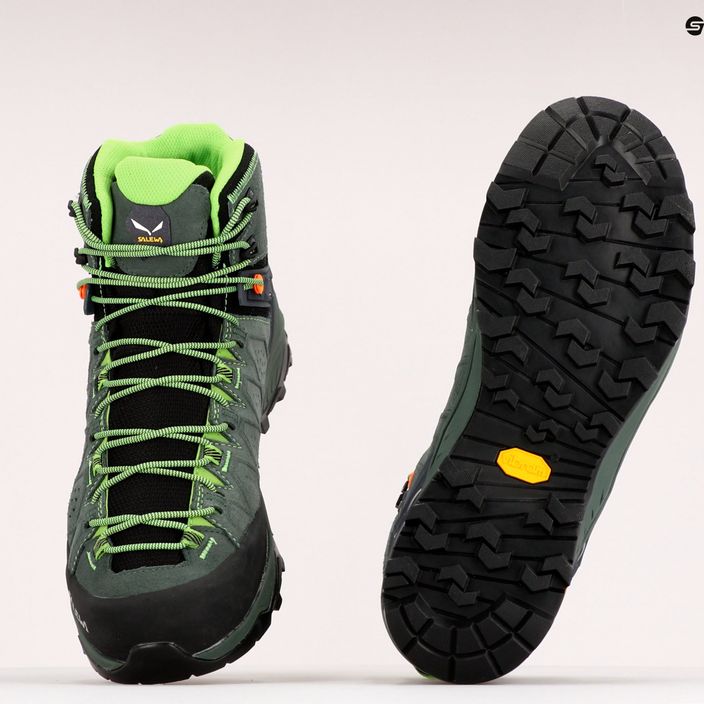 Ανδρικές μπότες πεζοπορίας Salewa Alp Trainer 2 Mid GTX πράσινο 00-0000061382 14