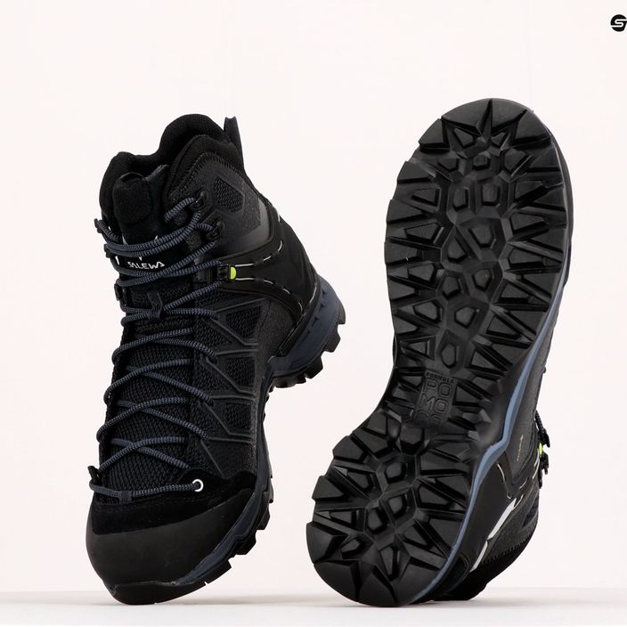 Salewa MTN Trainer Lite Mid GTX ανδρικές μπότες πεζοπορίας μαύρο 00-0000061359 10