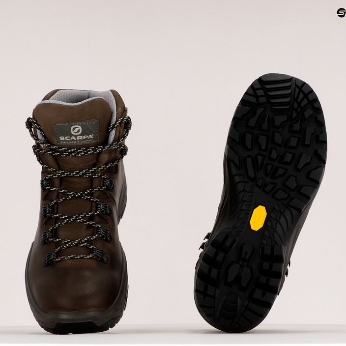 Γυναικείες μπότες πεζοπορίας SCARPA Terra GTX καφέ 30020-202 9