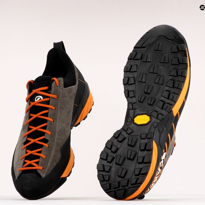 Ανδρικά παπούτσια προσέγγισης SCARPA Mescalito πορτοκαλί 72103-350 14