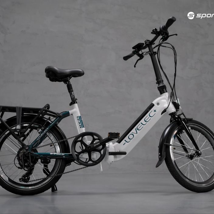 LOVELEC Izar 12Ah ηλεκτρικό ποδήλατο λευκό B400256 17