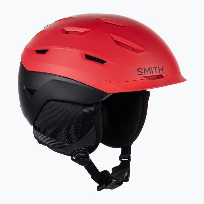 Κράνος σκι Smith Level κόκκινο/μαύρο E00629